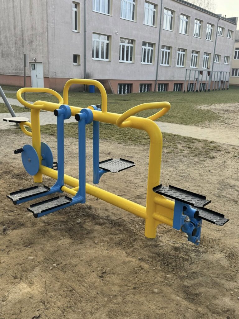 Nowa siłownia plenerowa