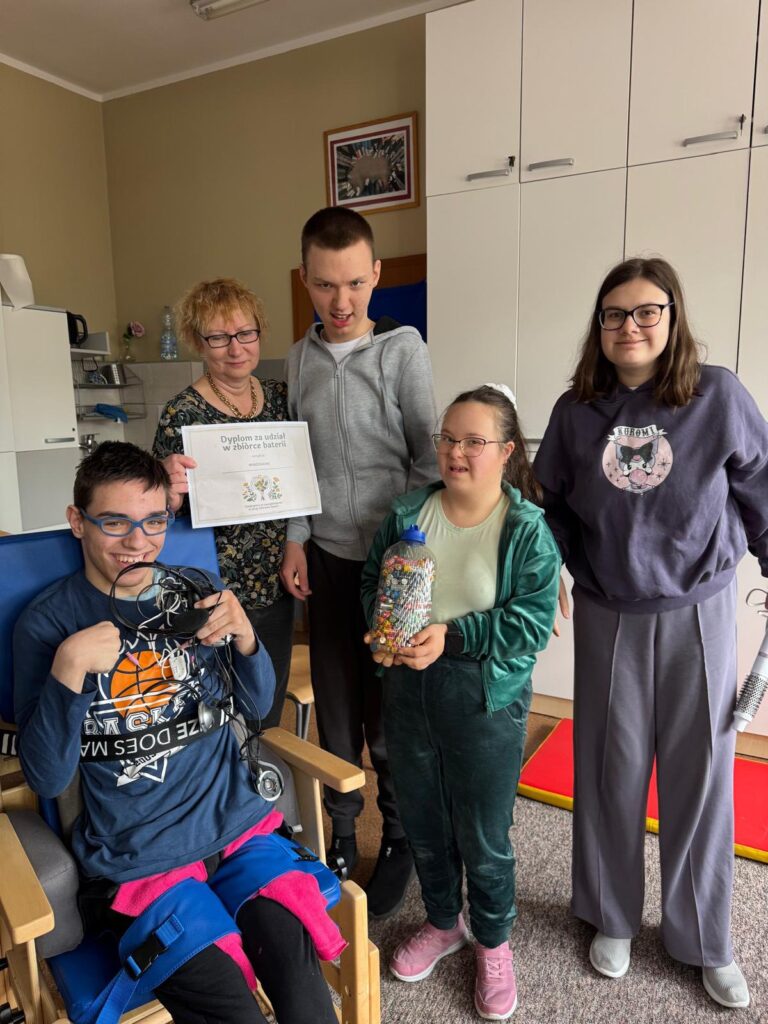 Wyniki zbiórki baterii